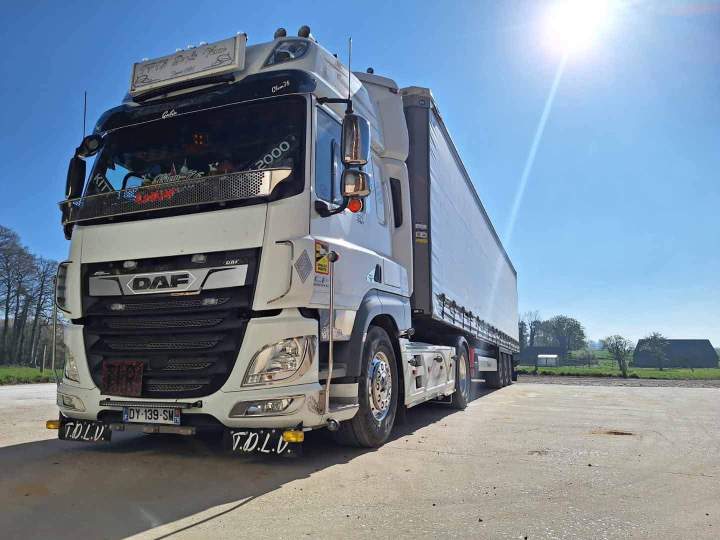 Camion logistique professionnel Seine-Maritime