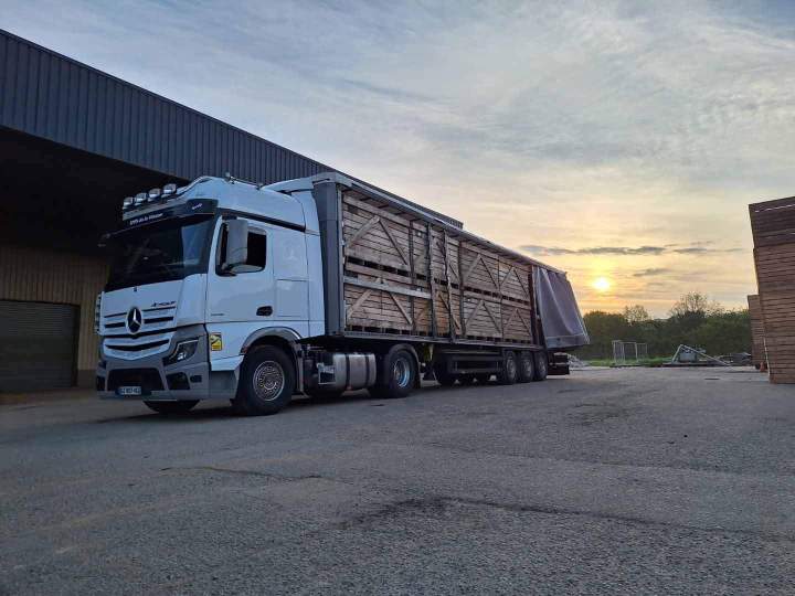 Camion pour transport de palettes Seine-Maritime